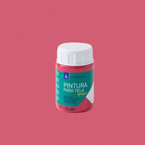 Farba do tkanin ciemnych La Pajarita 35ml, Truskawka